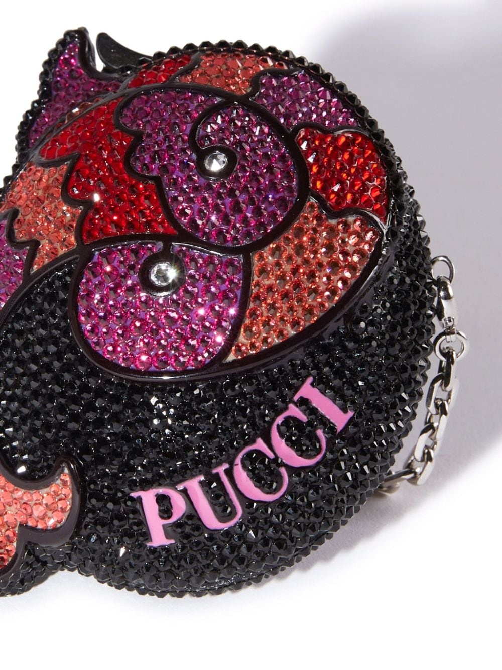 Pucci P crystal-embellished clutch bag - 4