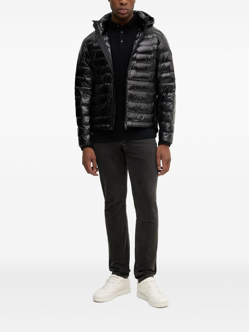 BOSS hooded quilted jacket outlook