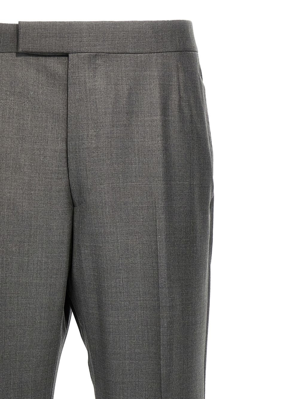 backstrap cropped tailored trousers - 3