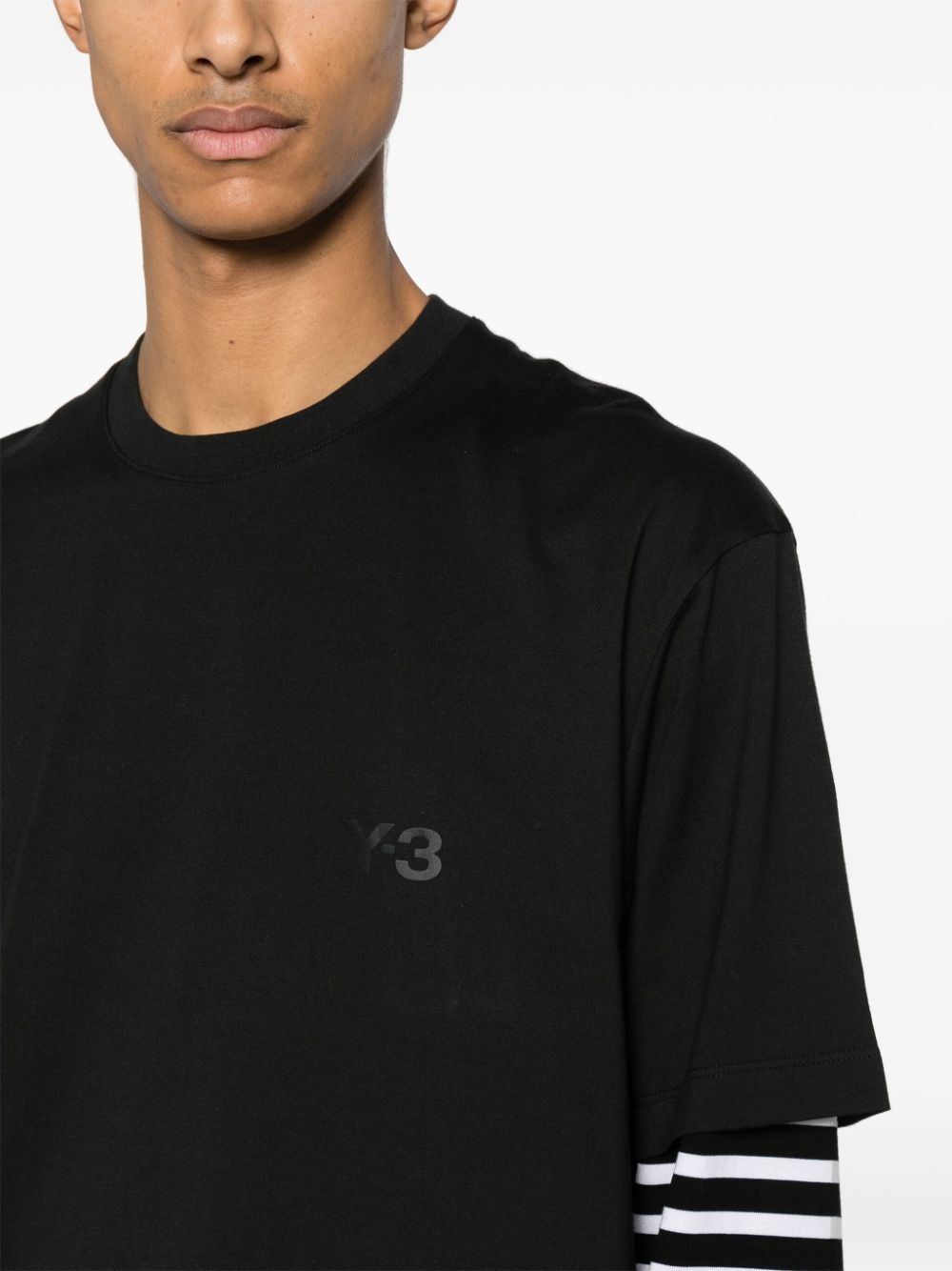 logo-print cotton T-shirt - 5