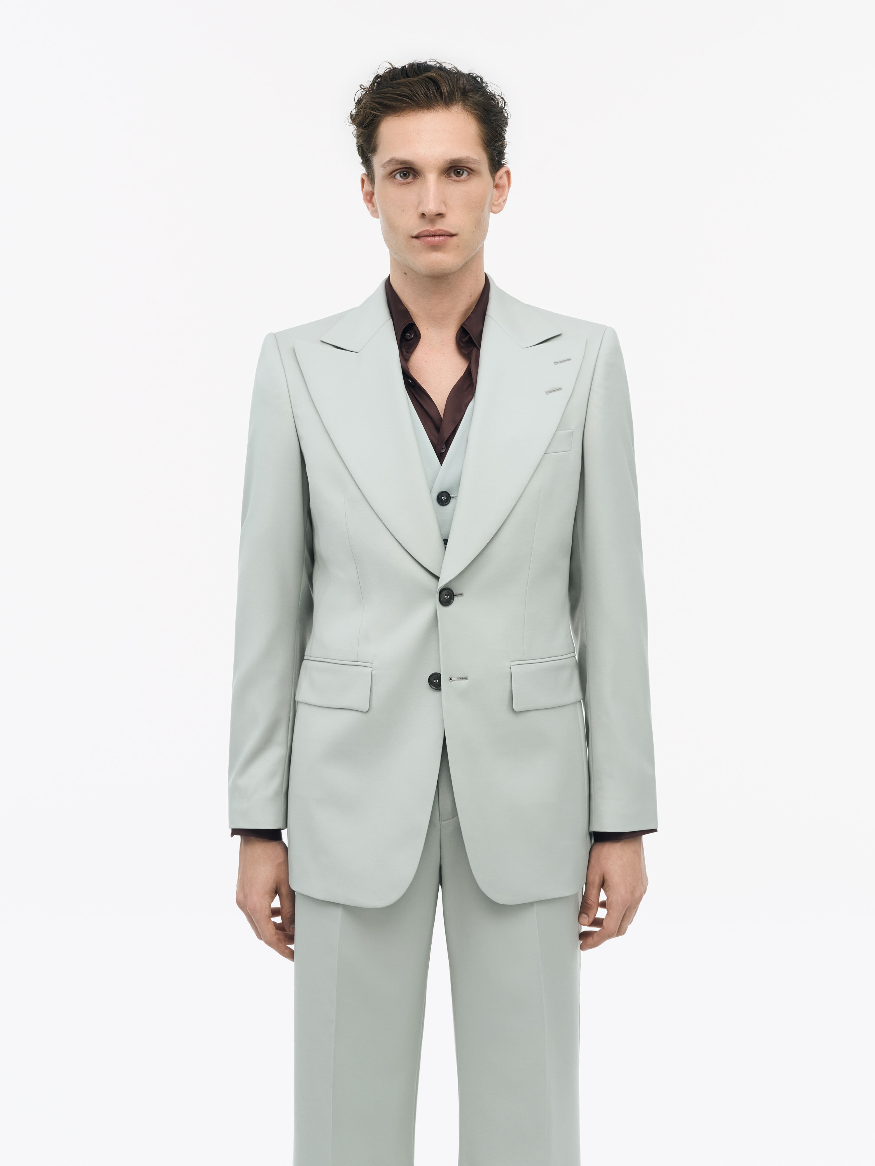 Ossie Slim-fit Wool Blazer - 3
