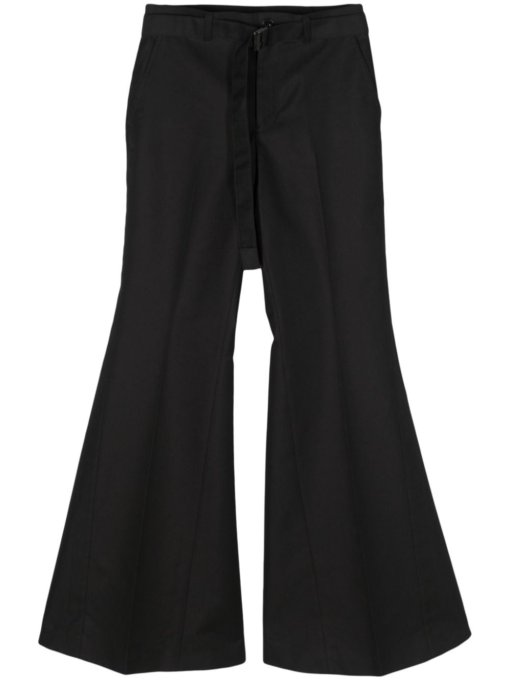 tailored flared trousers - 1
