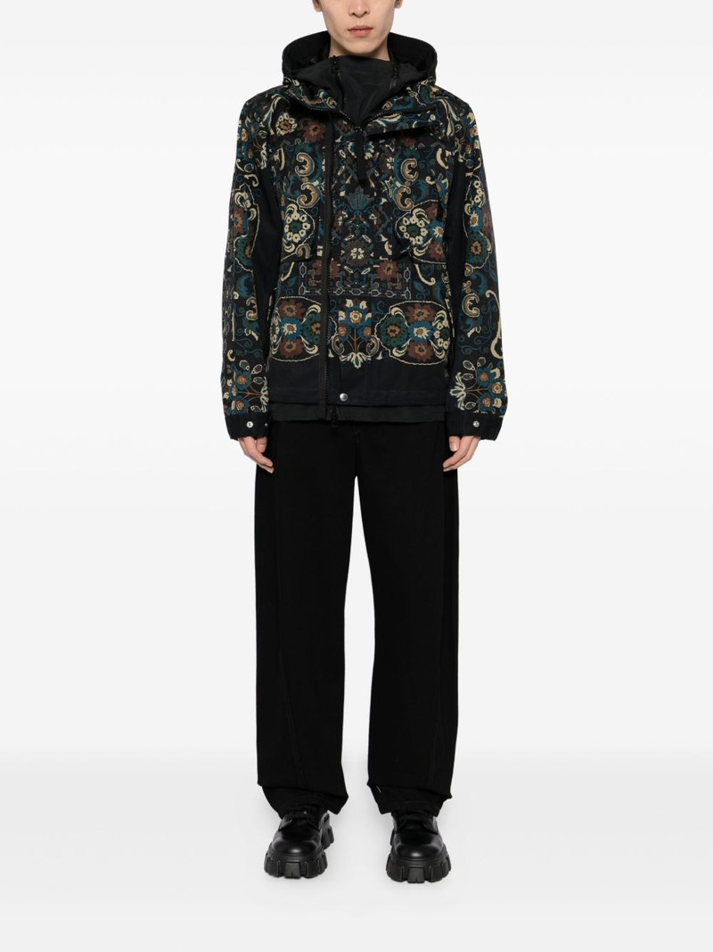 sacai printed jacket outlook