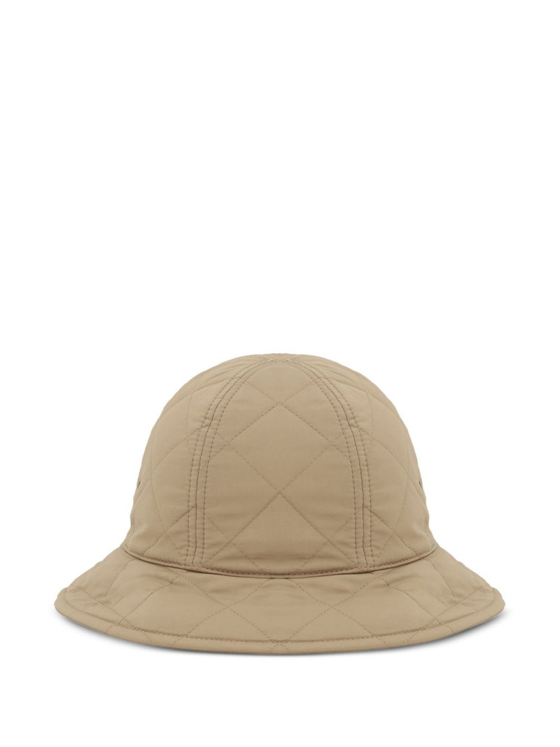 Moncler logo-patch bucket hat outlook