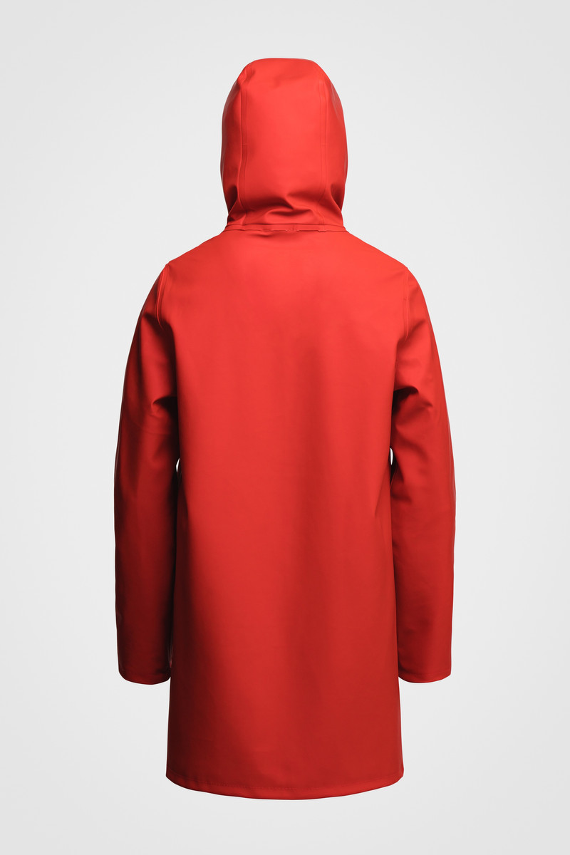 Stockholm Raincoat Red 6