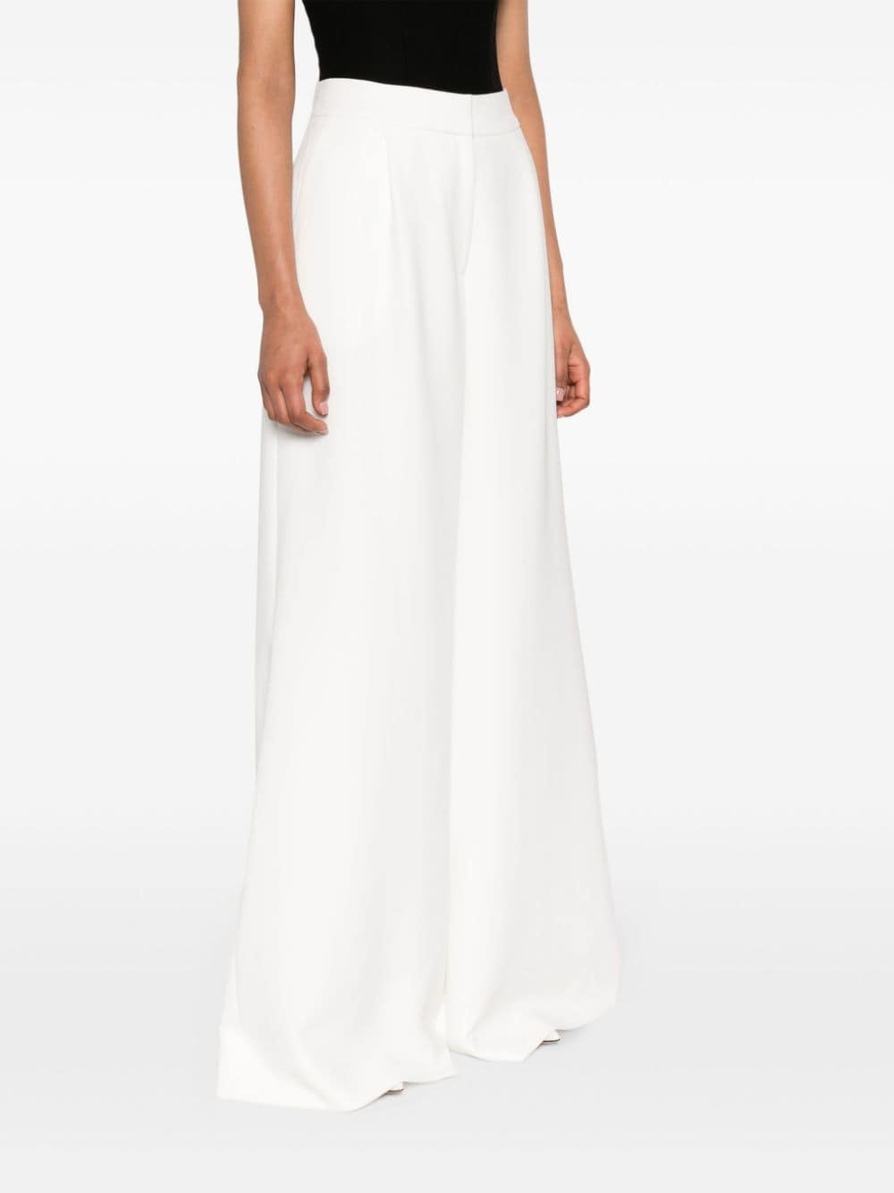 high-waist palazzo trousers - 3