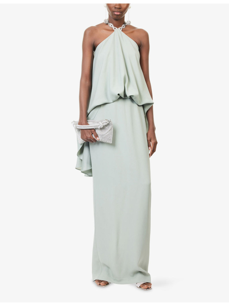 Taller Marmo Cyclades Crystal Woven Maxi Dress outlook