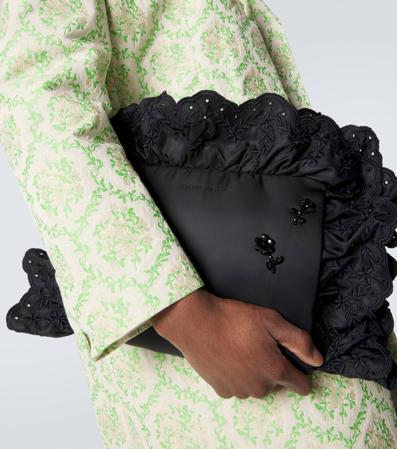 Pillowcase embellished clutch 3