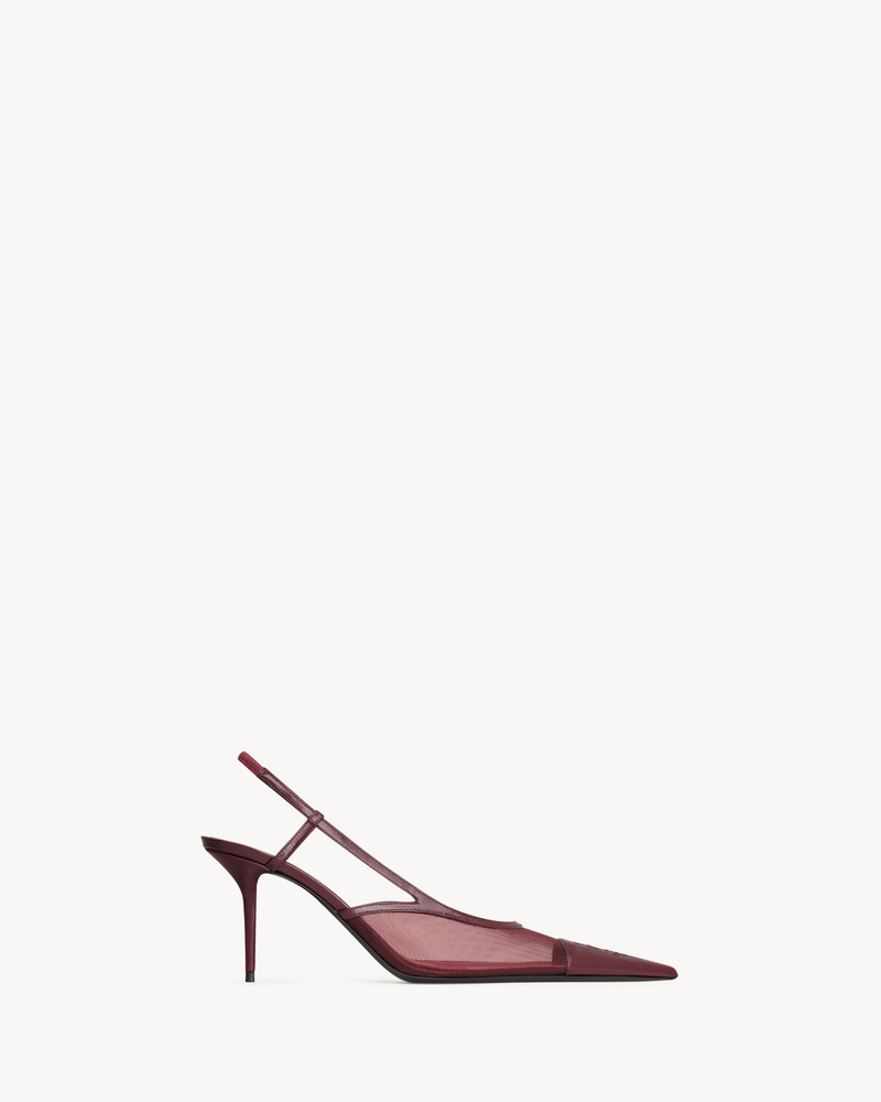 RENÉE SLINGBACK PUMPS IN MESH - 1