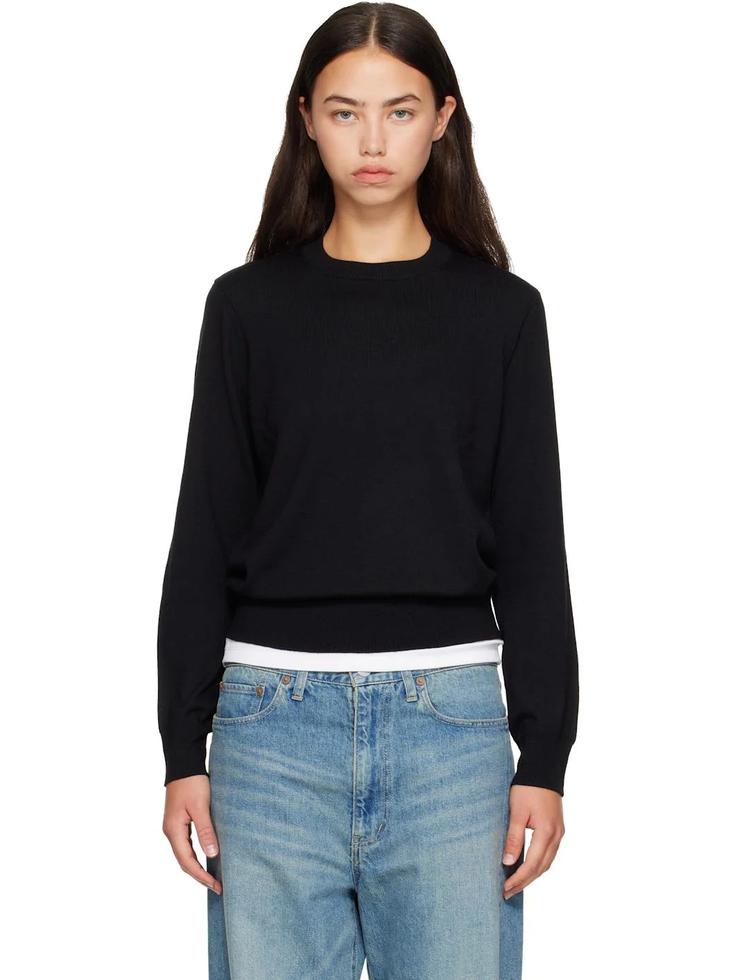 Black Philomena Sweater - 1