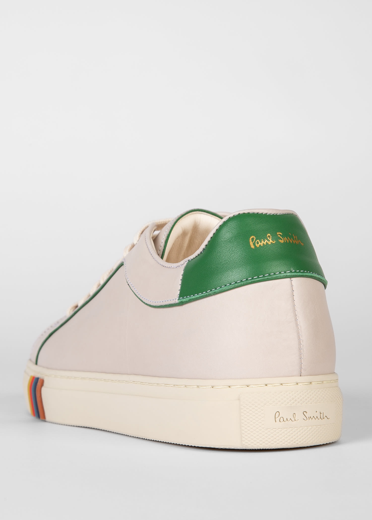 'Basso' Sneakers With Green Trim - 5