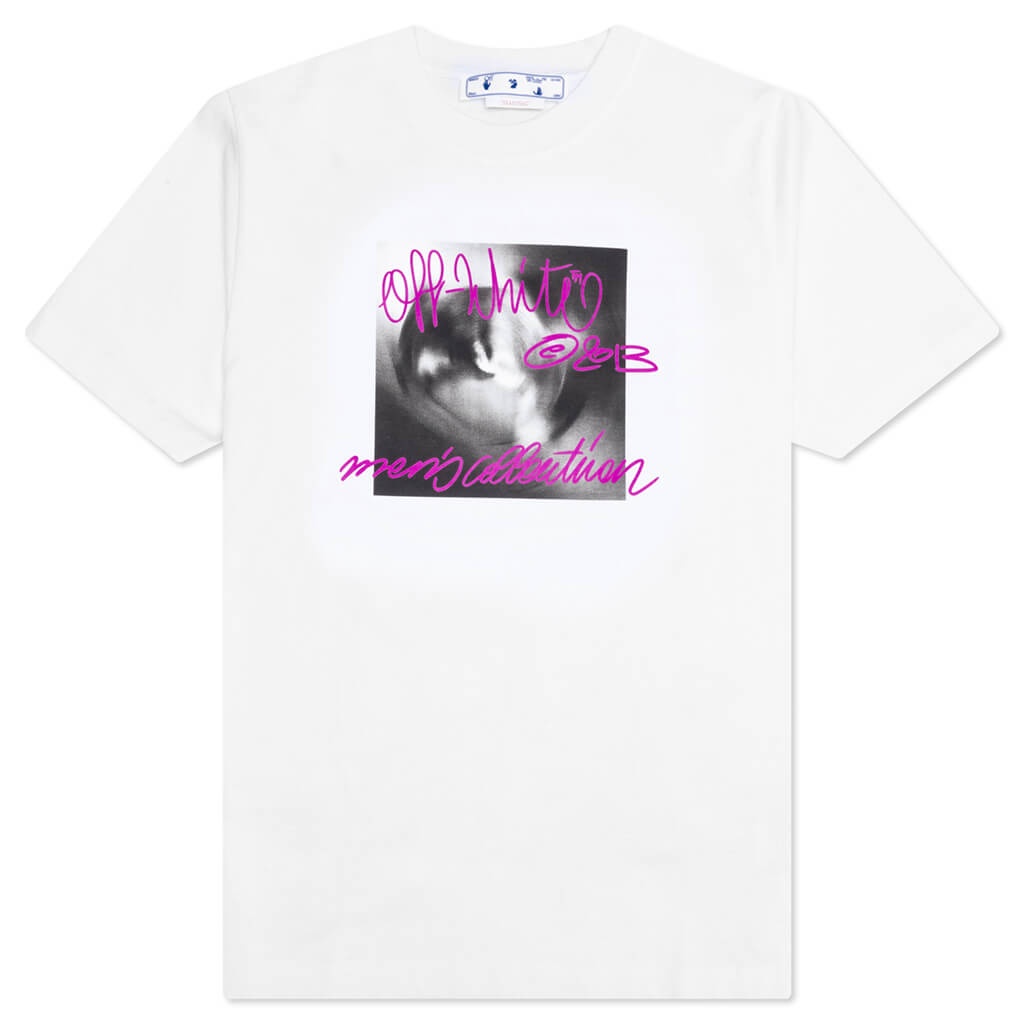 TORNADO TYPE SLIM S/S TEE - WHITE/FUCHIA - 1