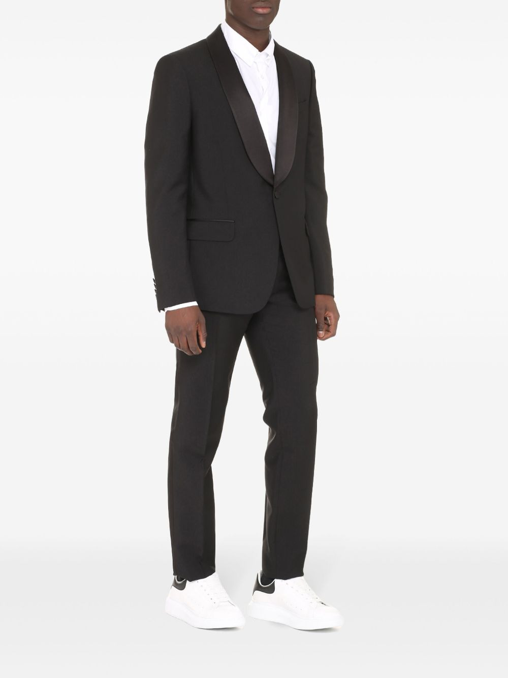 single-breasted trouser suit - 2