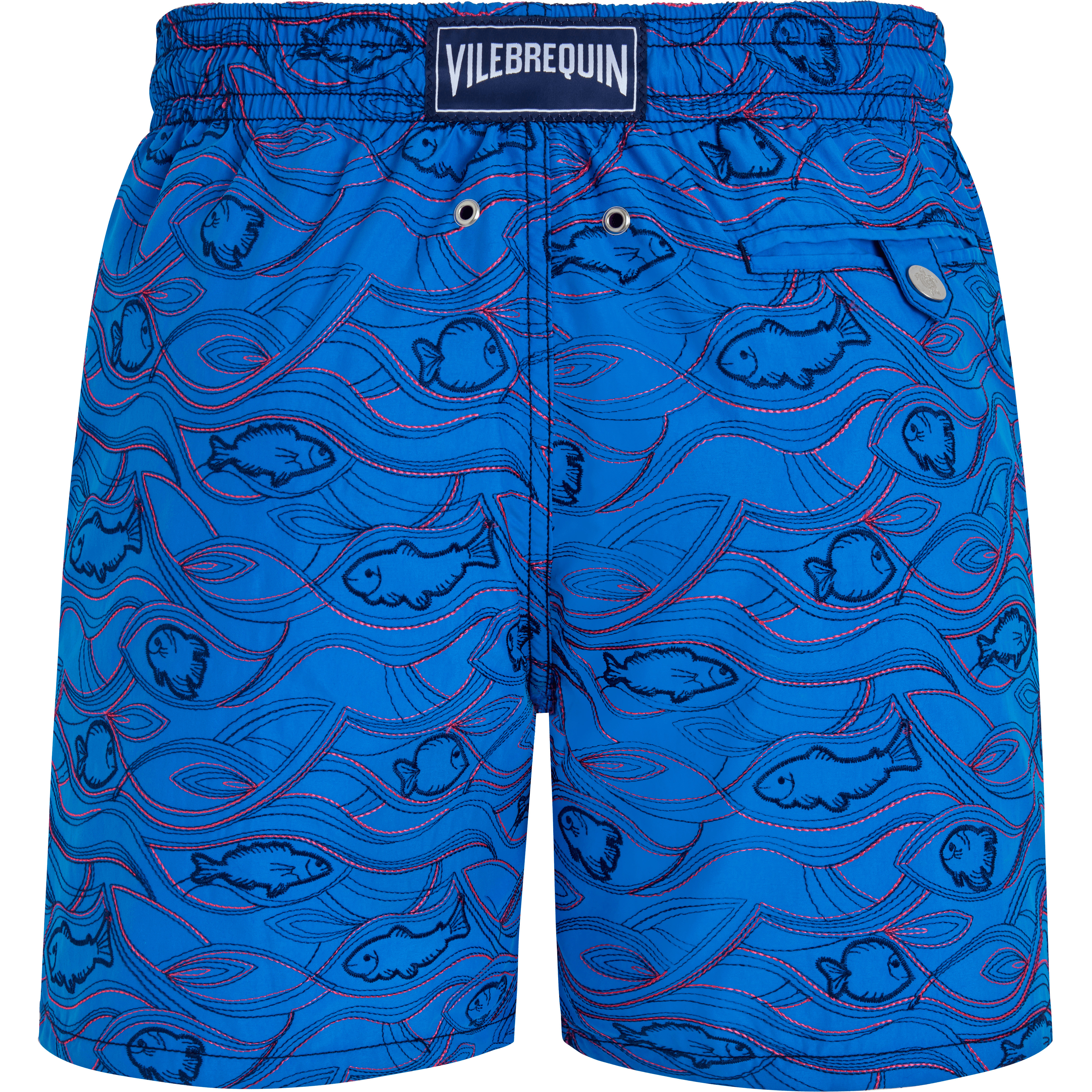 Men Swim Shorts Embroidered Aquarium- Limited Edition - 2