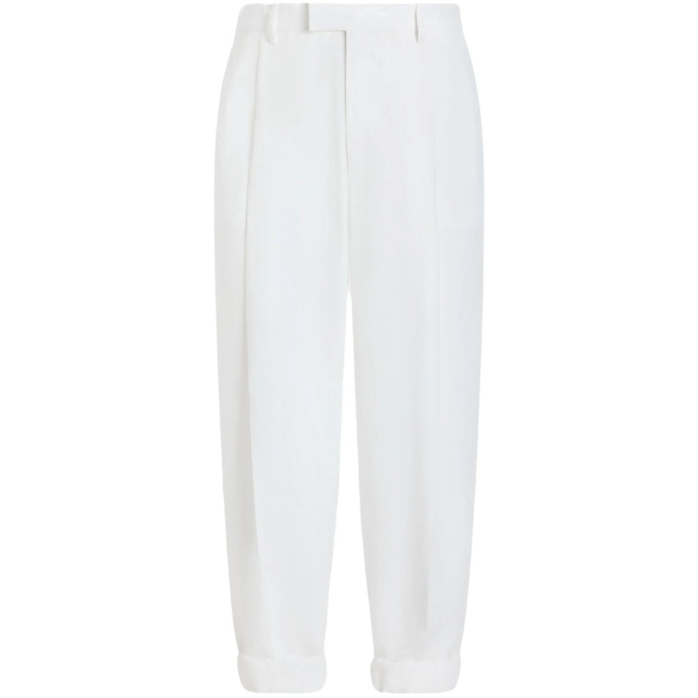 Dolce & Gabbana White Trousers - Tailored Trousers Men - 1