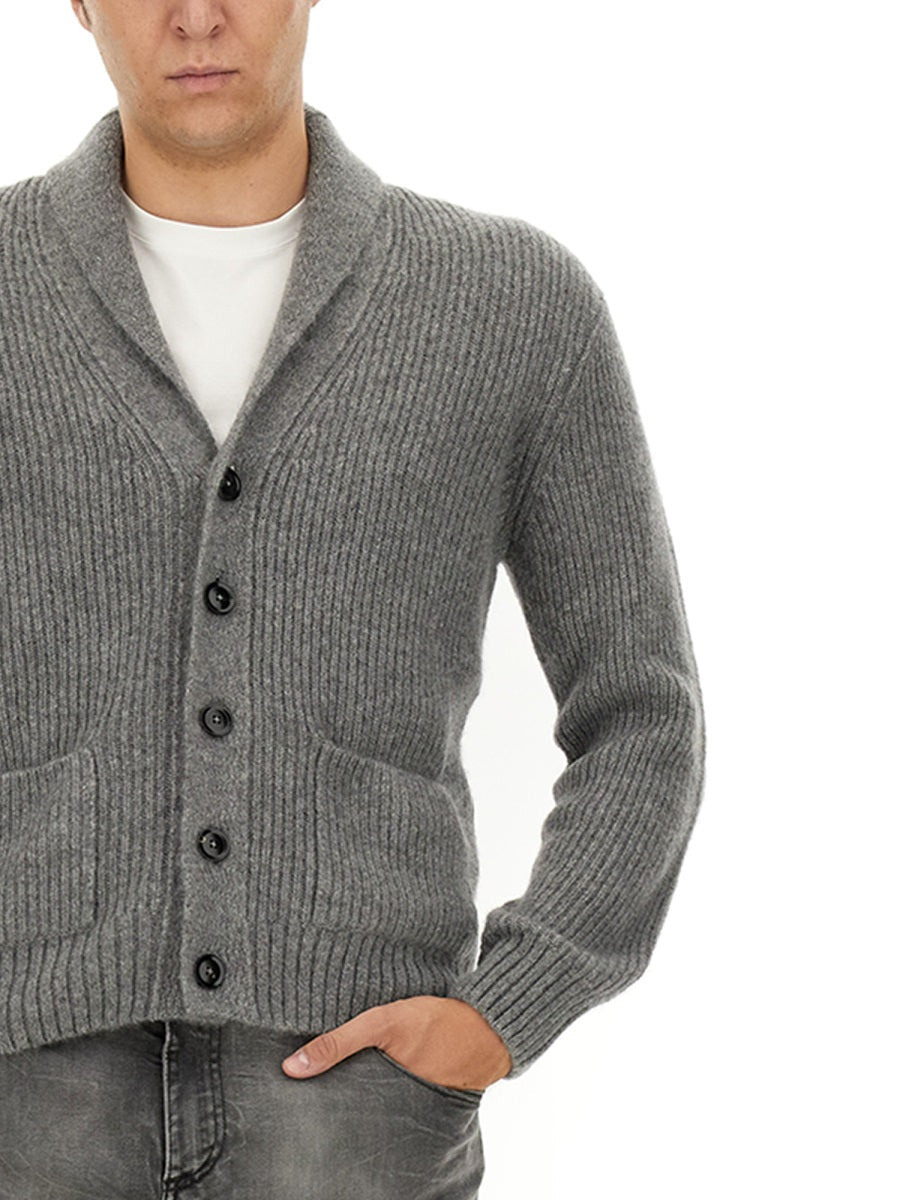Tom Ford Men Cashmere And Silk Cardigan - 4
