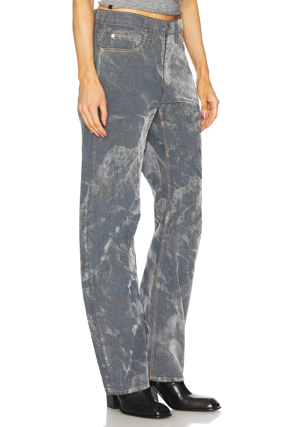 Low Rise Bowed Gusset Jean - 2