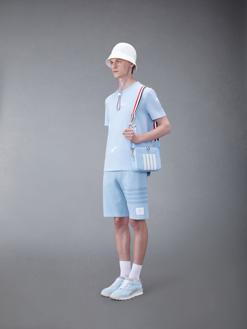 4-Bar pebbled-leather camera bag 4