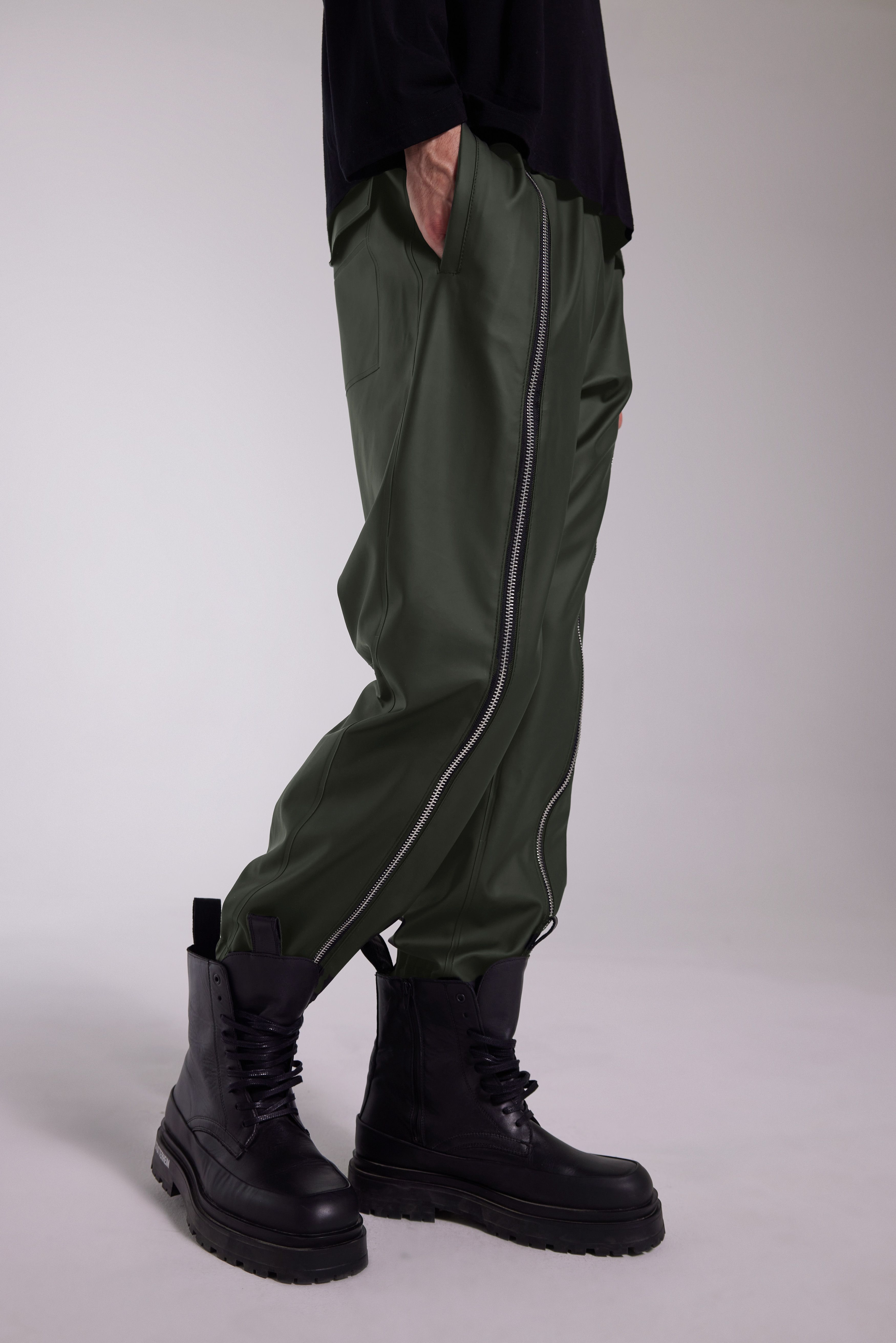 Bromma Trousers Dark Green - 3