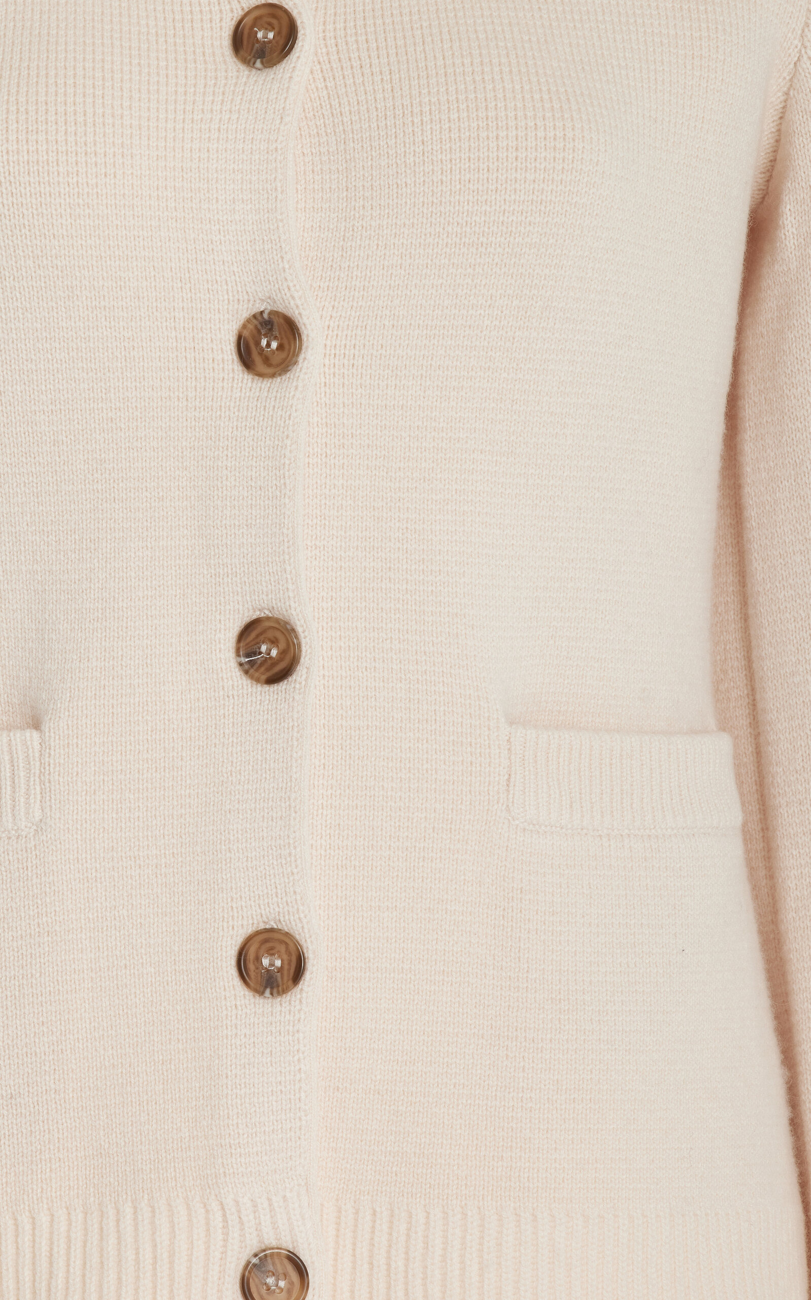 Cooper Wool And Cashmere-Blend Cardigan ivory - 5