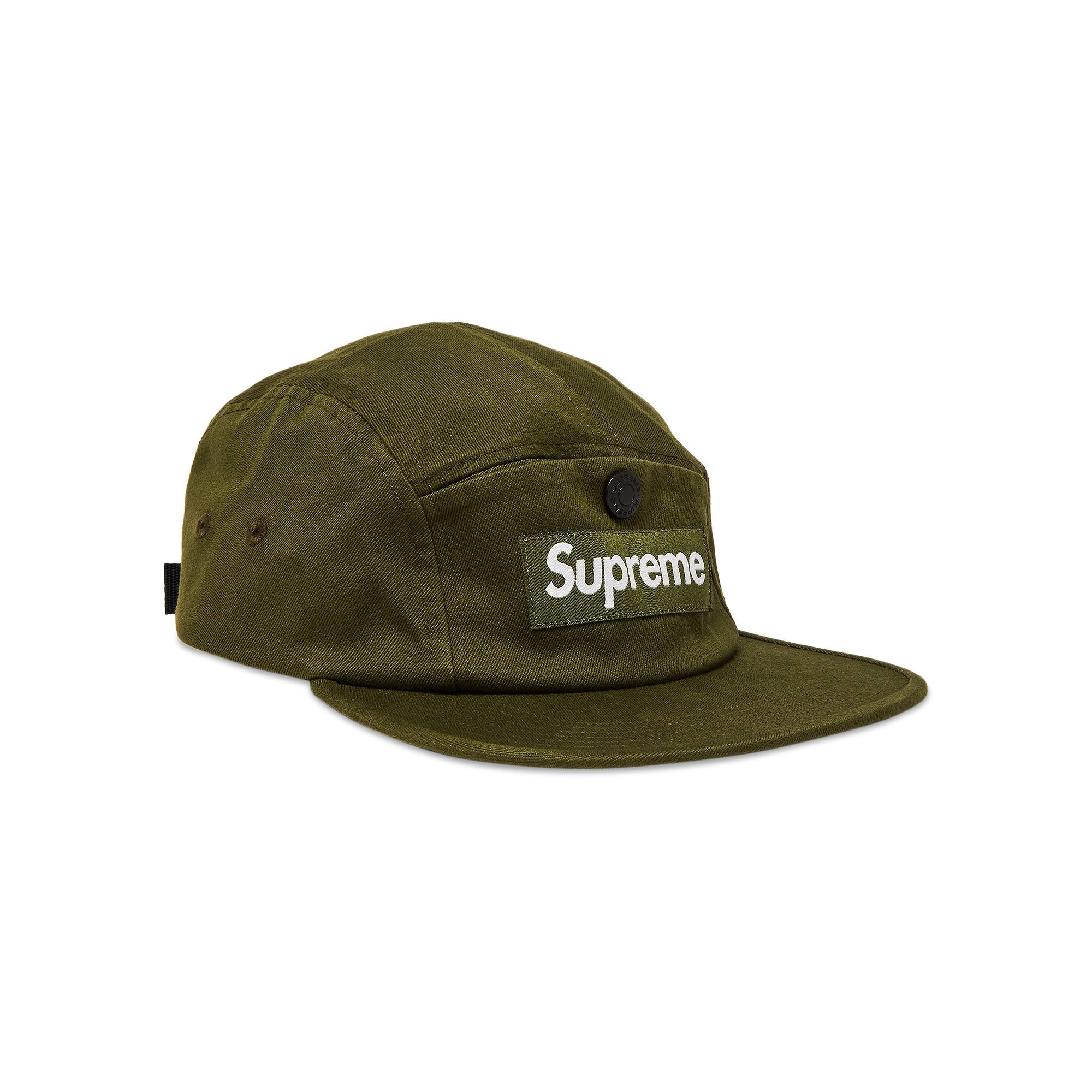 Supreme Snap Pocket Camp Cap 'Olive' - 2