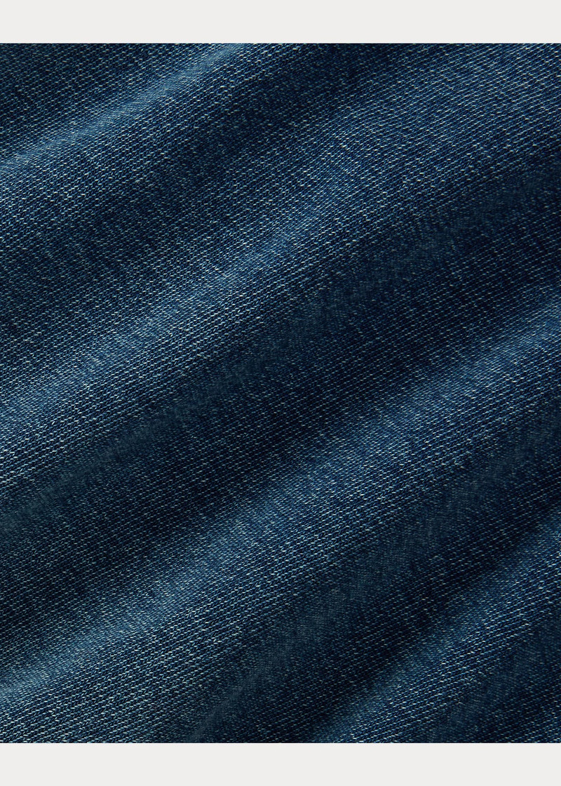 Indigo French Terry Sweatpant 6