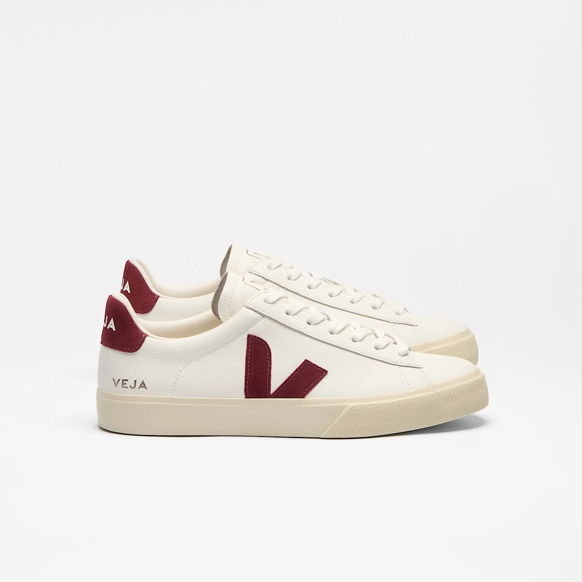 CAMPO LEATHER WHITE GRENAT - 1