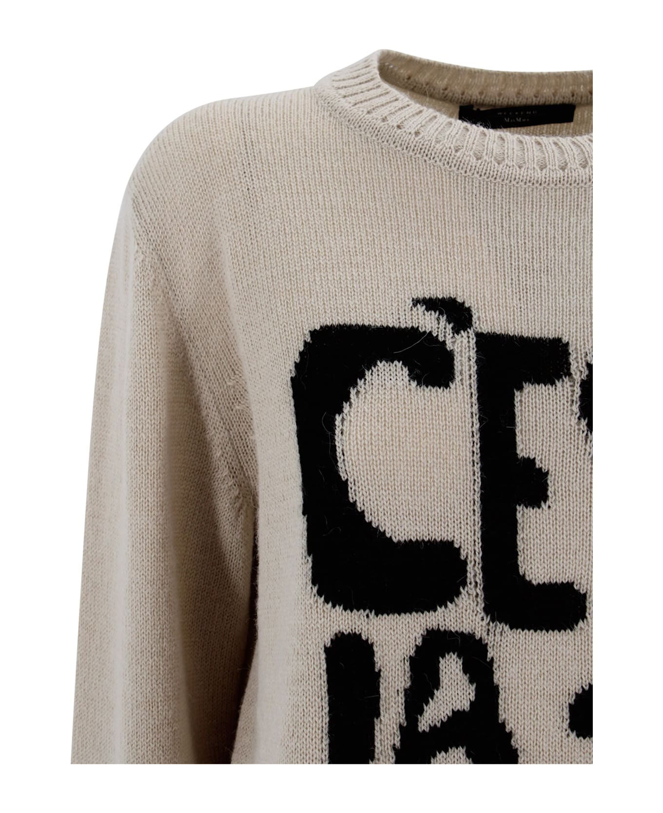 Alpaca And Wool Jumper - 5