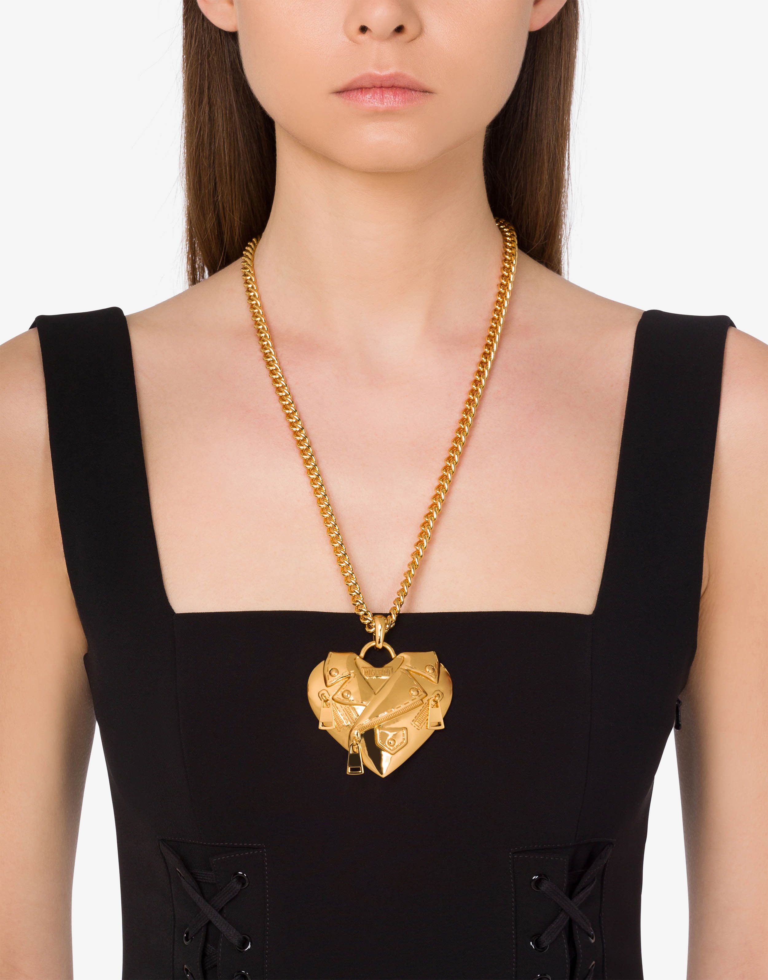 BIKER HEART NECKLACE - 4