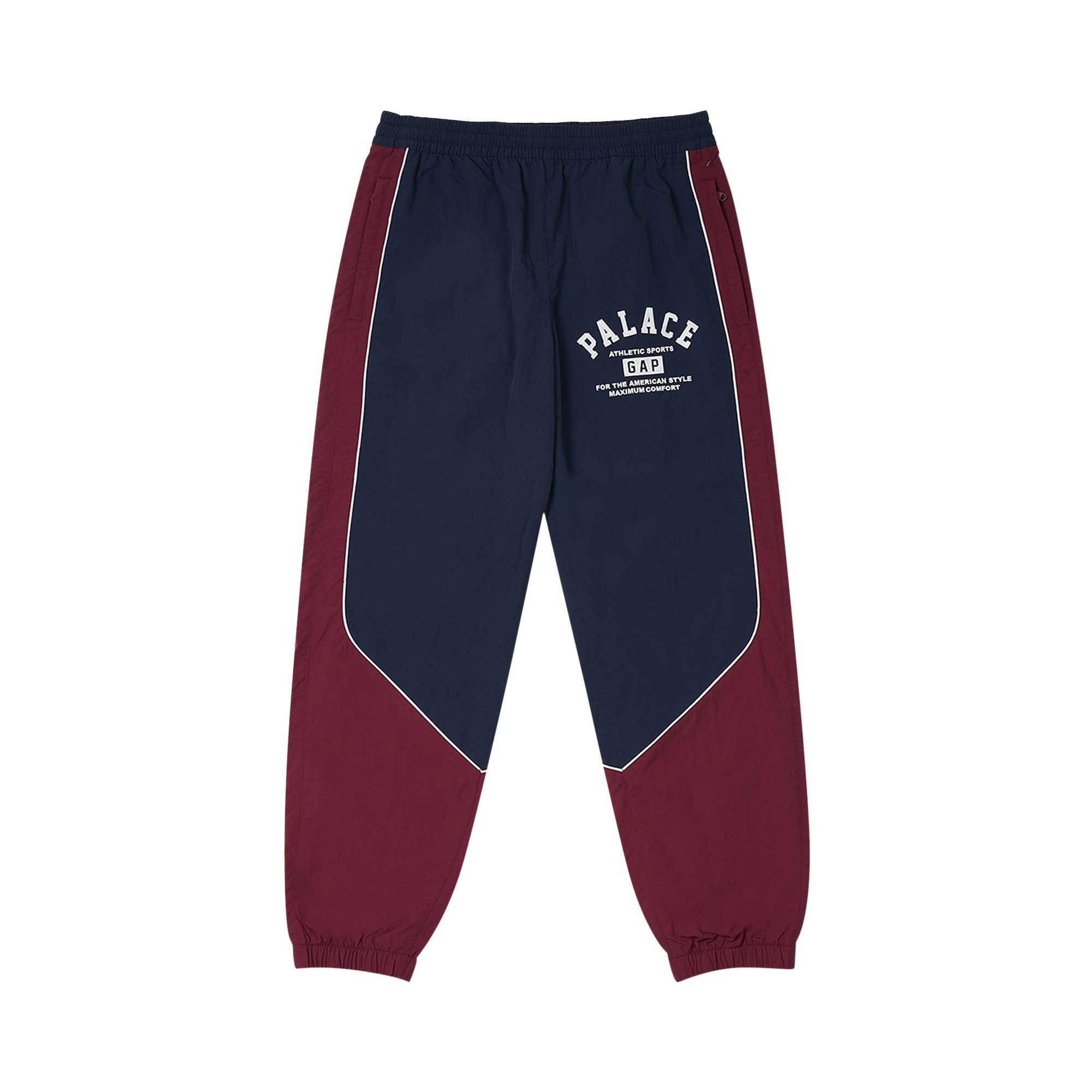 Palace x Gap Nylon Track Bottom 'Navy/Red' - 1