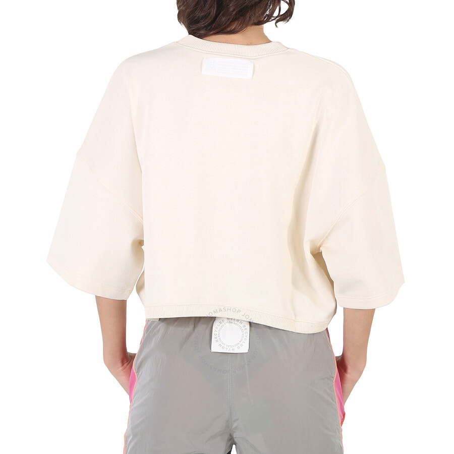 Stella McCartney Ladies Mushroom Print Cropped Sweatshirt - 6