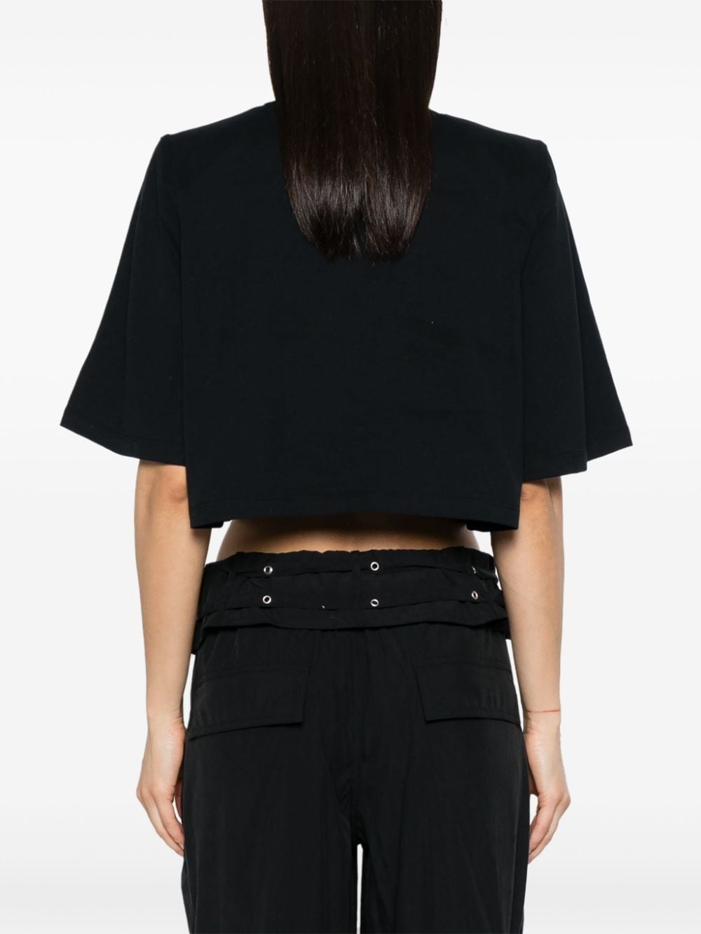 Zaely logo-embroidered T-shirt - 4