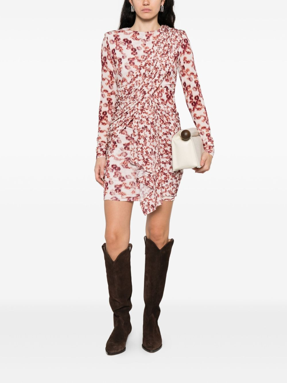 Georgia printed mini dress - 2