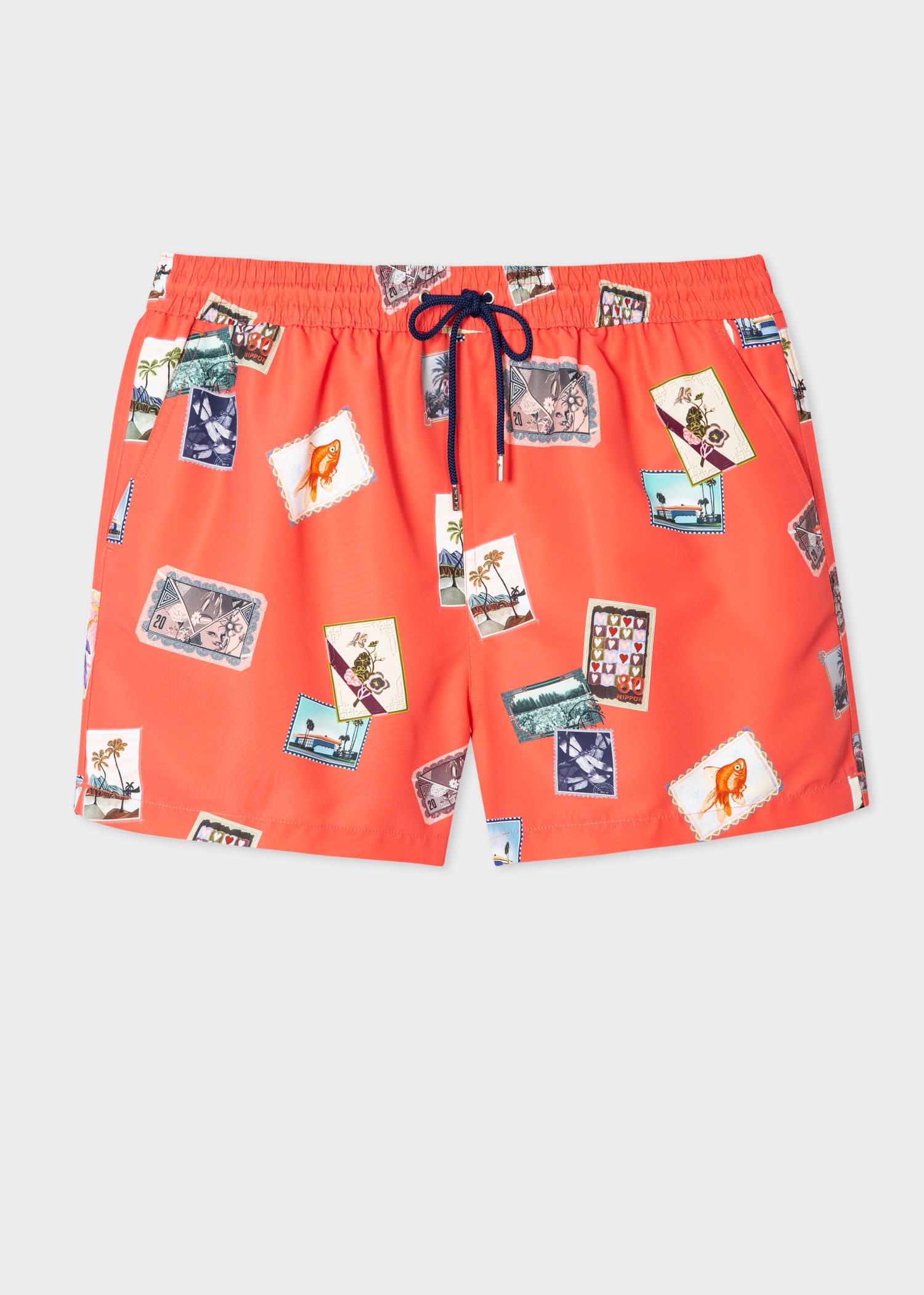 'Postcards' Swim Shorts - 1