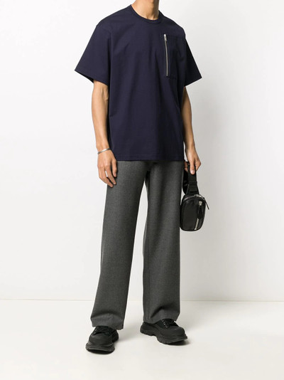 UNDERCOVER zip patch pocket T-shirt outlook