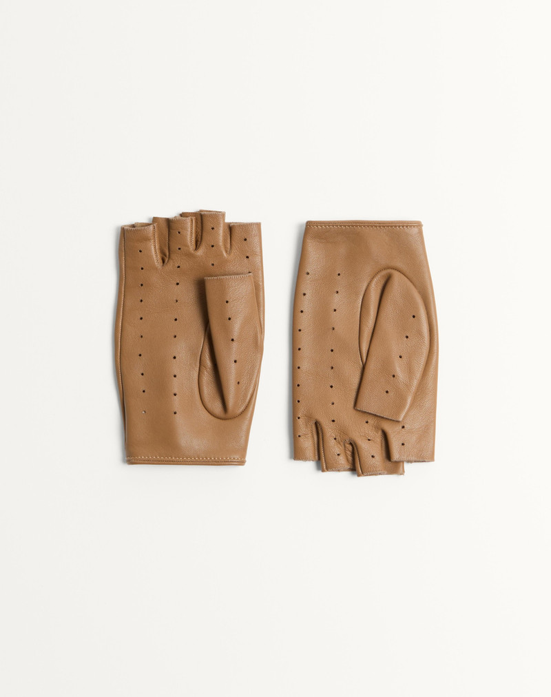 VLOGO SIGNATURE NAPPA FINGERLESS GLOVES 3