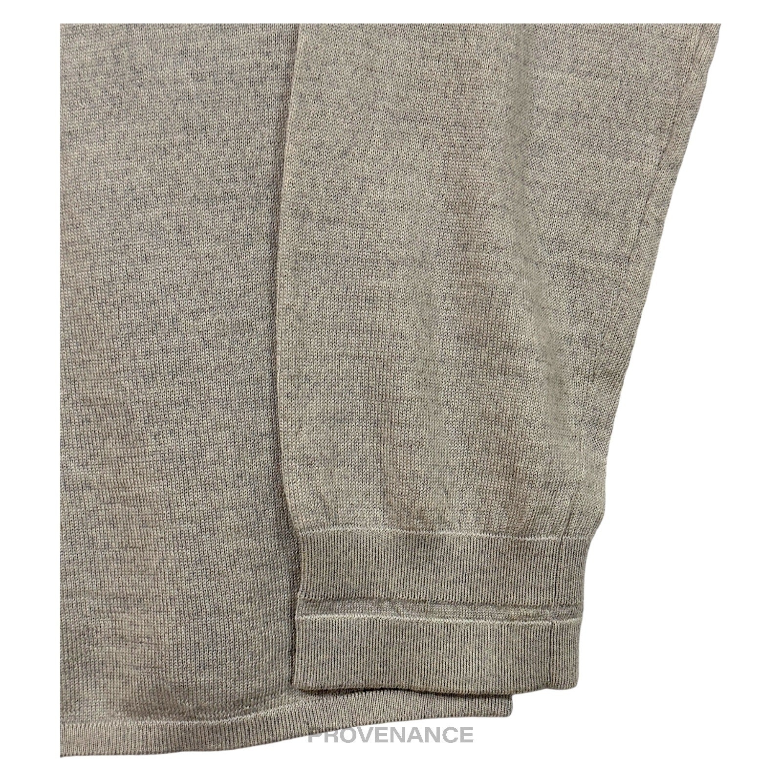 Balenciaga Raglan Wool Sweater - Oatmeal S - 7