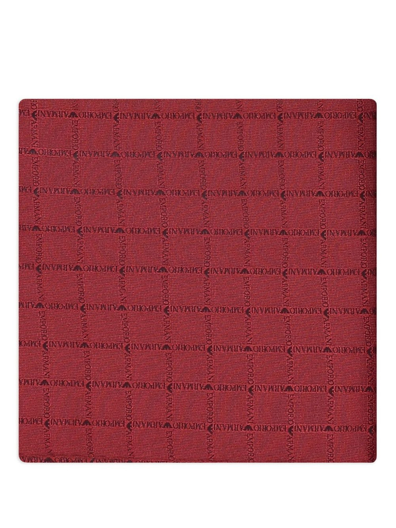 EMPORIO ARMANI hemmed handkerchief outlook