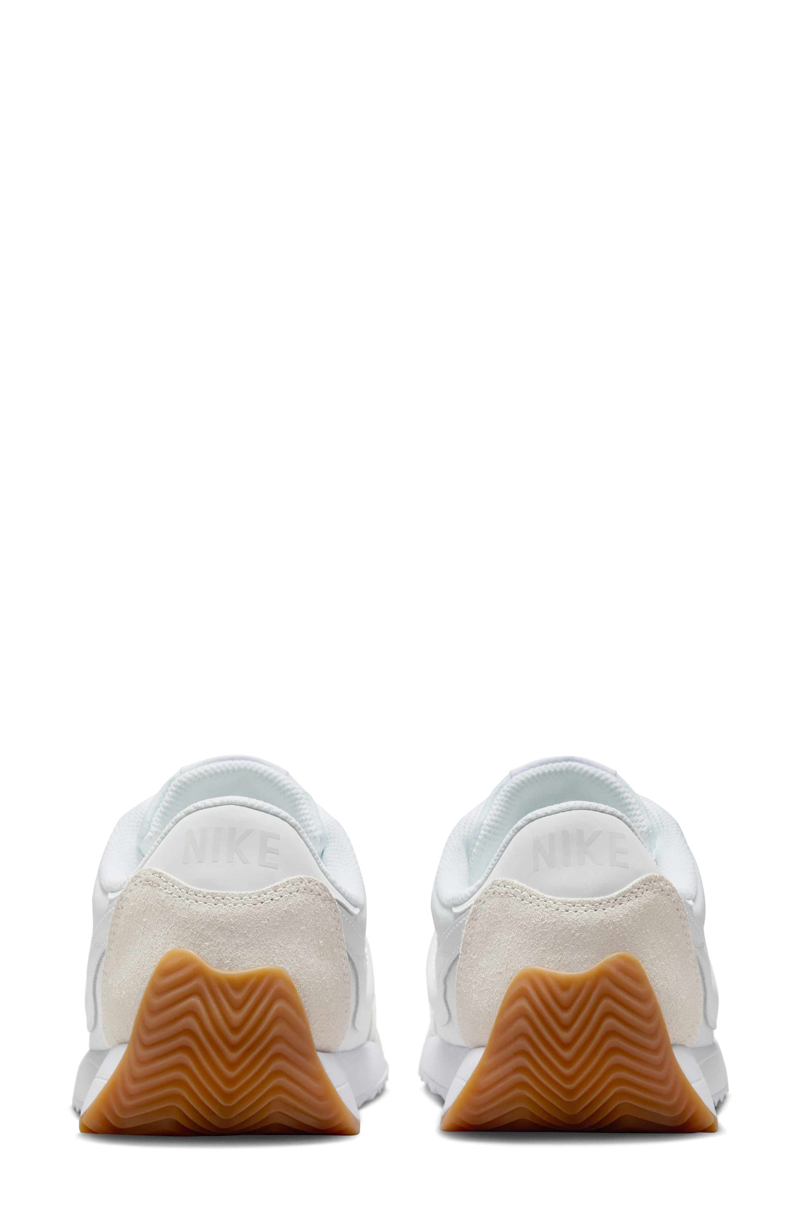 Nike Pacific Low Top Sneaker in White/White/Safety Orange at Nordstrom - 5
