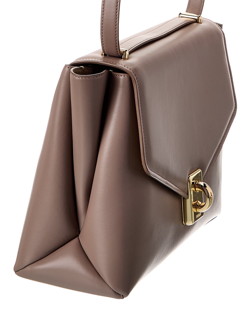 Furla Meridiana Leather Shoulder Bag - 3