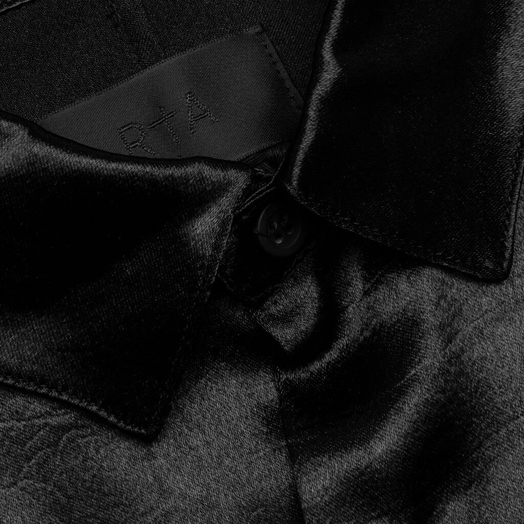 MALCOM SHIRT - BLACK CROCODILE - 3