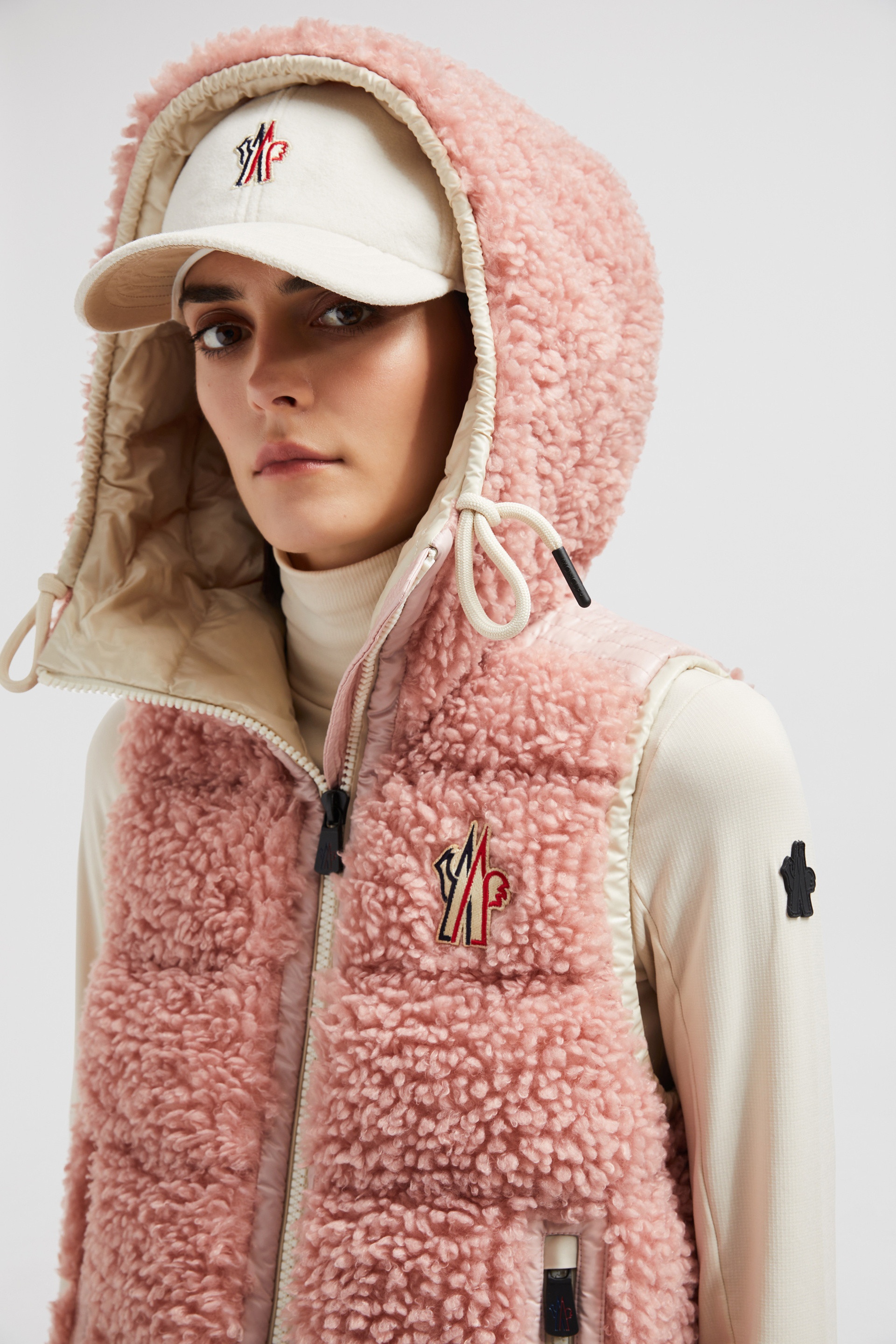 Padded Teddy Zip-Up Vest - 4