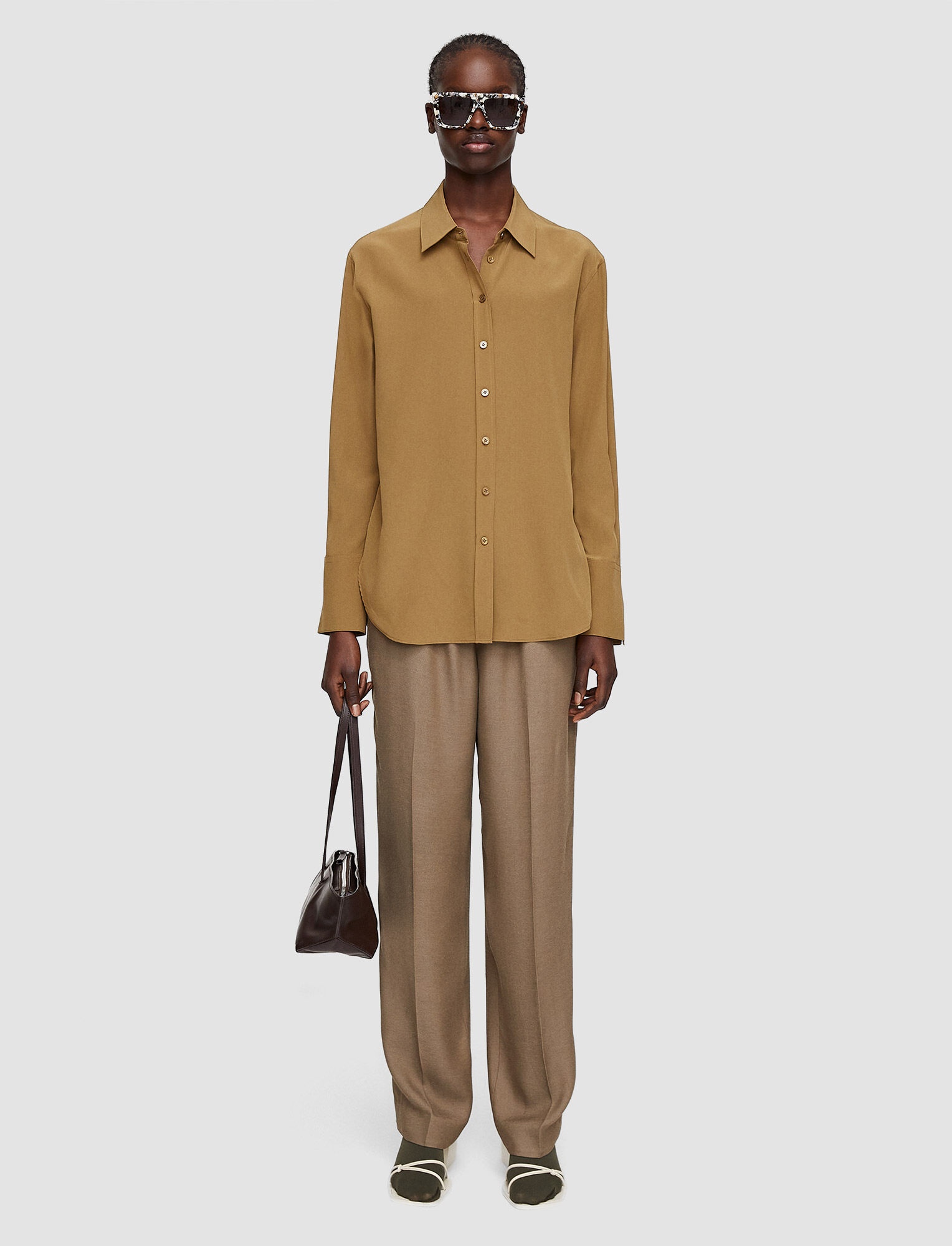 Silk Crepe de Chine Joe Blouse - 2