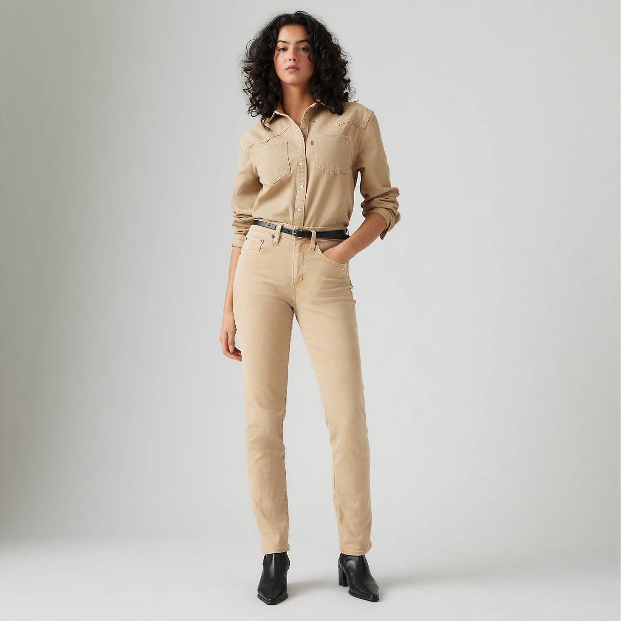 724 HIGH RISE STRAIGHT WOMEN'S JEANS - 3