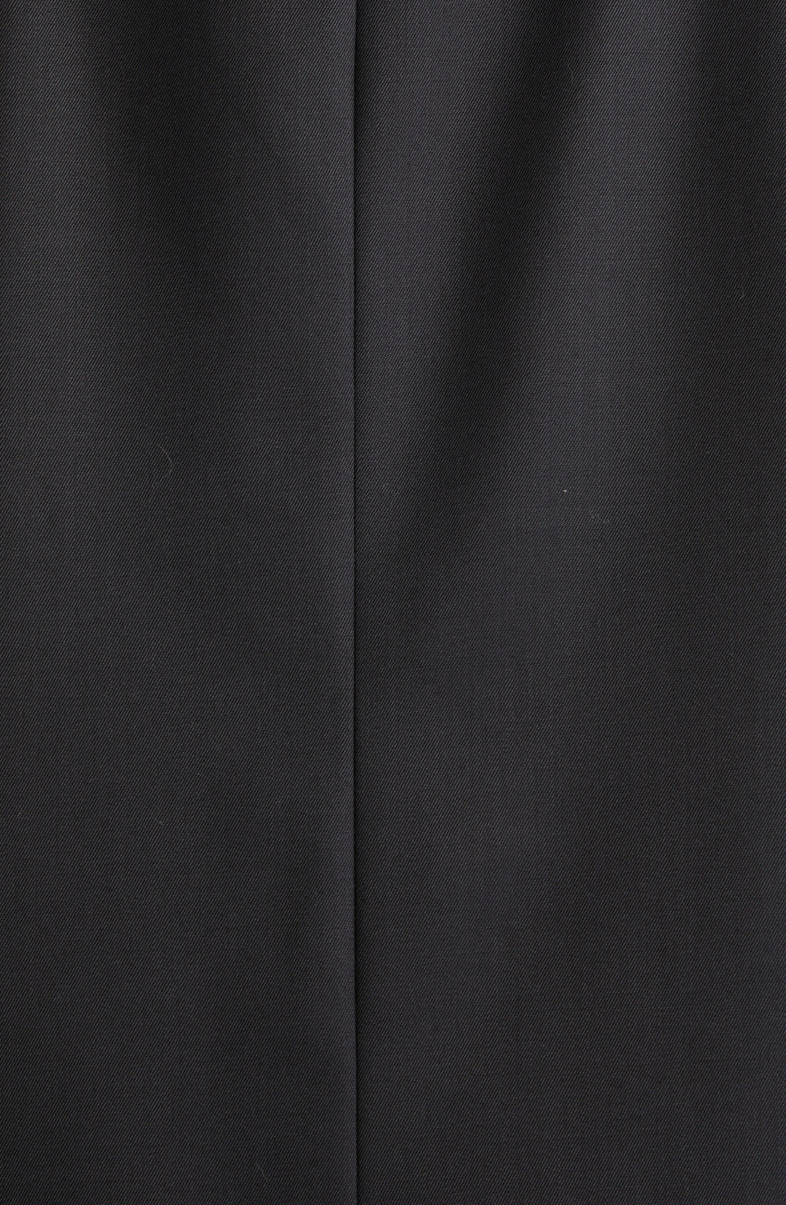 TOTEME Raw Lapel Blazer in Black at Nordstrom - 5