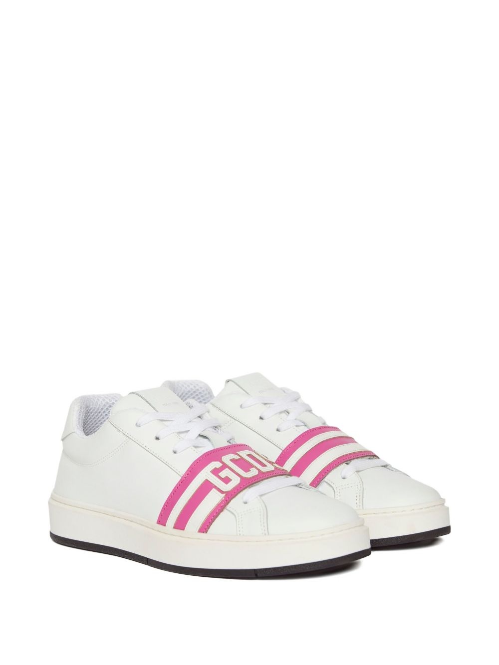 logo-strap sneakers - 2