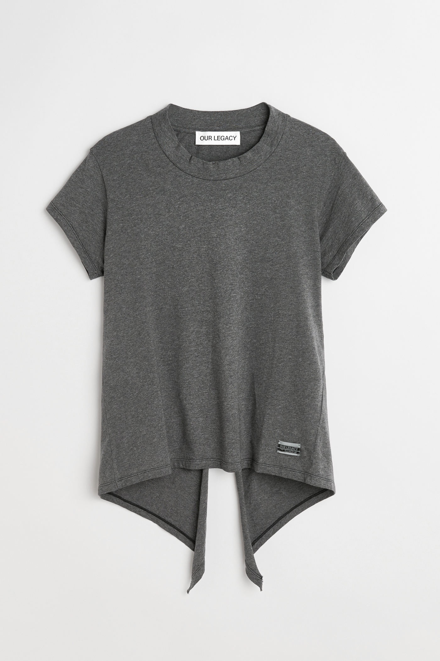 Life Vest T-shirt Dark Grey Melange Jersey - 1