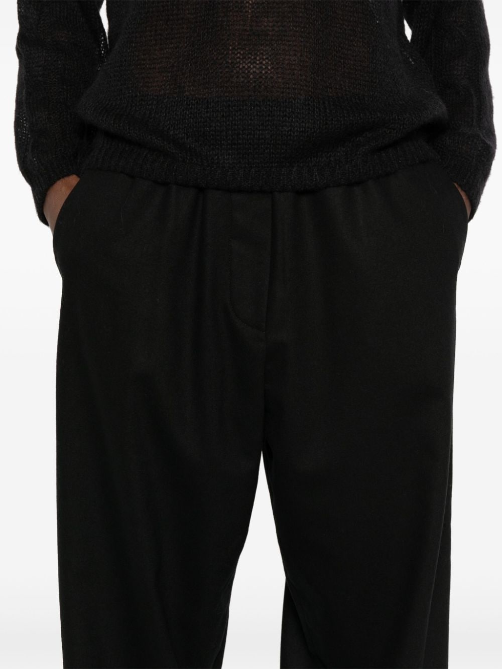 flannel trousers - 5