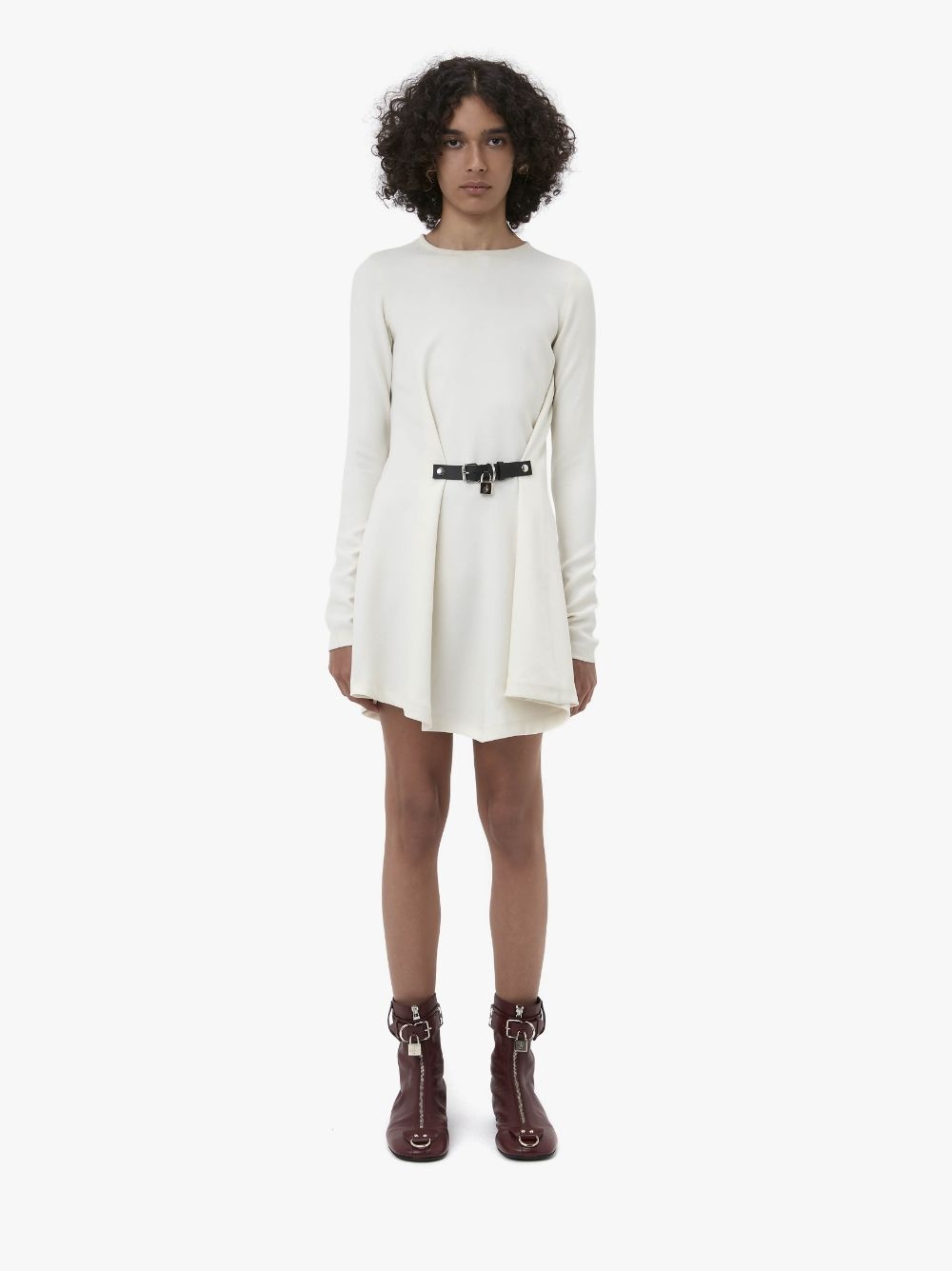 PADLOCK STRAP WRAP DRESS - 2