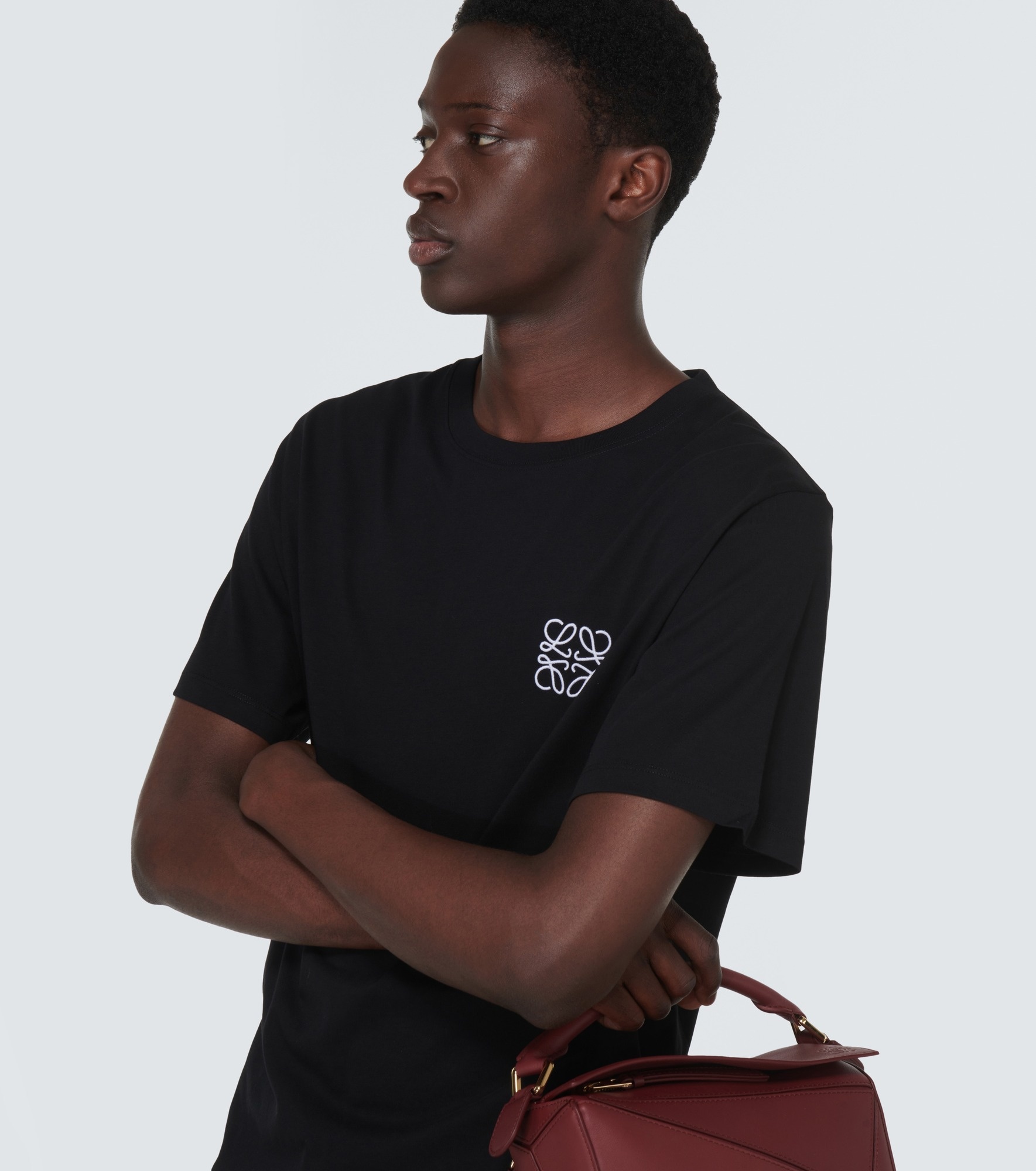 Anagram cotton jersey T-shirt - 5